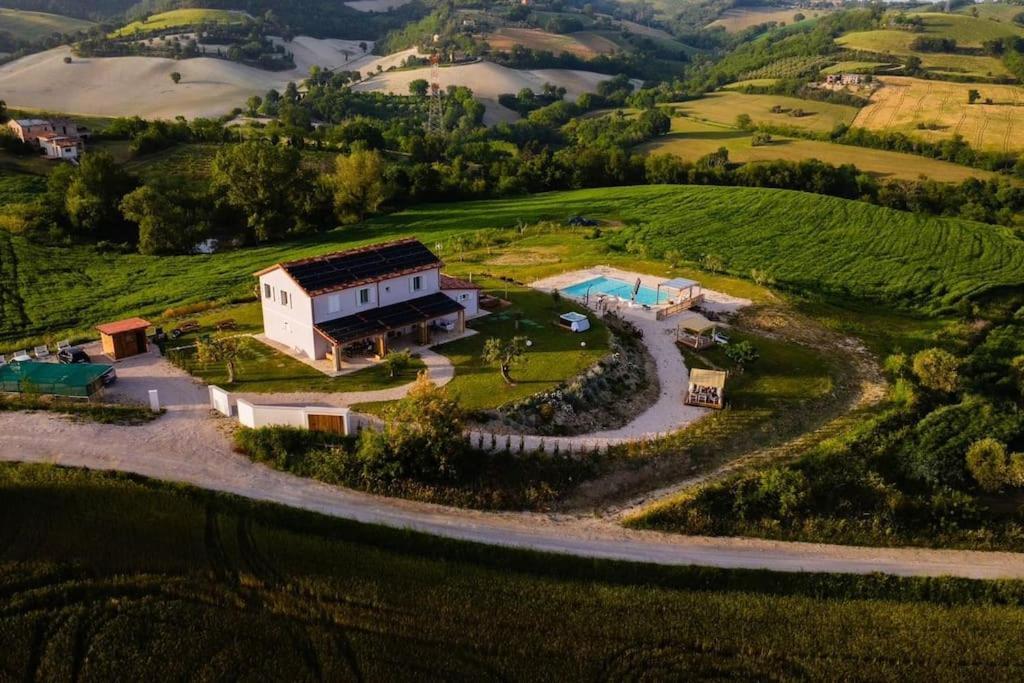 Casal Del Sole - Il Gelso Daire Montefelcino Dış mekan fotoğraf