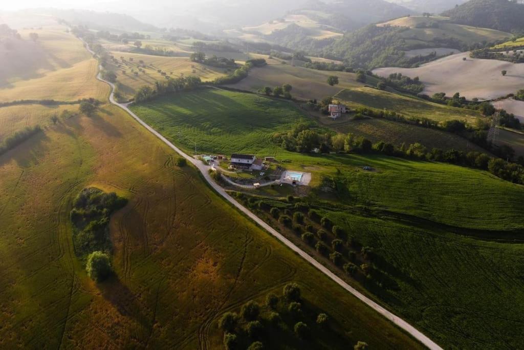 Casal Del Sole - Il Gelso Daire Montefelcino Dış mekan fotoğraf