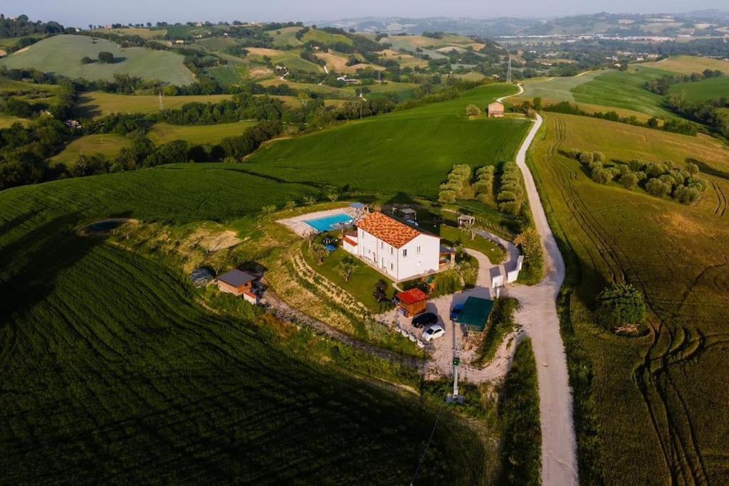 Casal Del Sole - Il Gelso Daire Montefelcino Dış mekan fotoğraf